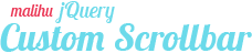 jQuery custom scrollbar