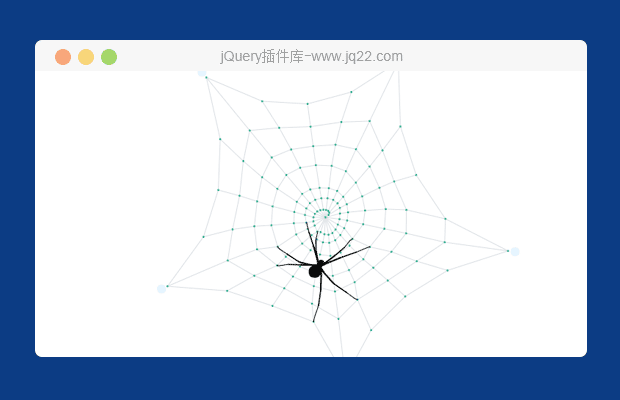会爬行的蜘蛛canvas