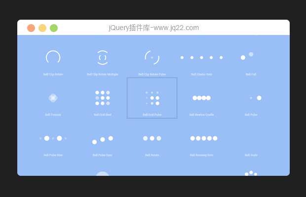 53种纯CSS3炫酷loading指示器动画特效