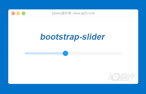 基于Bootstrap的炫酷jQuery slider插件
