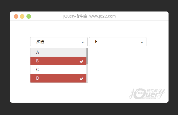 jQuery自定义select、单选、复选