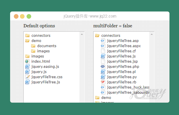 jquery文件树-jQueryFileTree