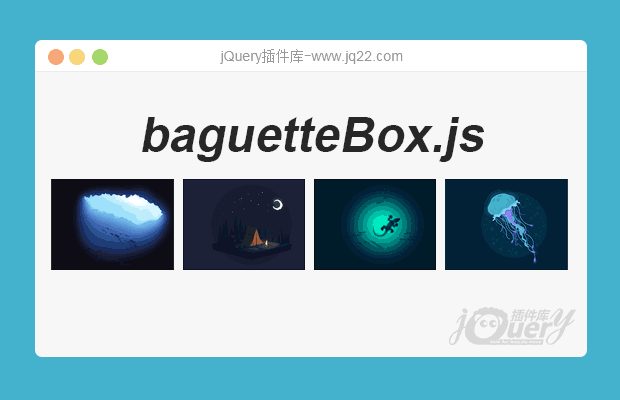 js移动端响应式图片展示插件baguetteBox.js