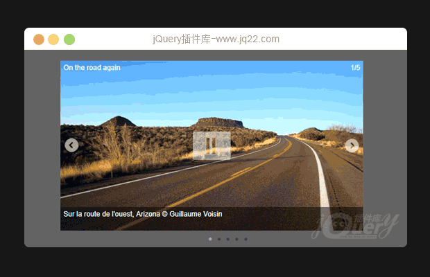 jQuery幻灯片播插件jDiaporama