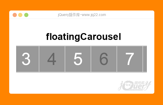 jQuery响应式浮动轮播插件floatingCarousel.js