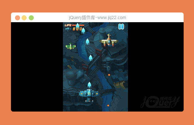 html5 canvas仿全民飞机大战手机游戏