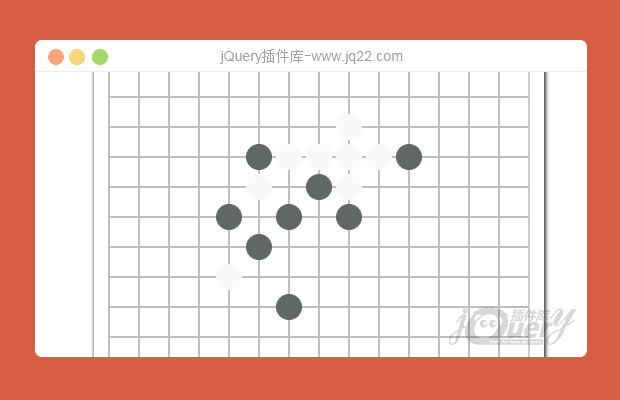 简单的js五子棋