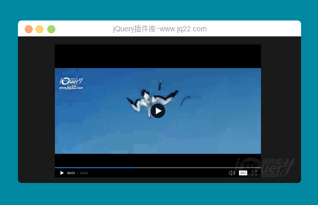 jQuery视频弹窗插件