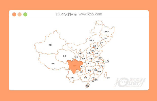 纯净版中国地图功能内容关联实现