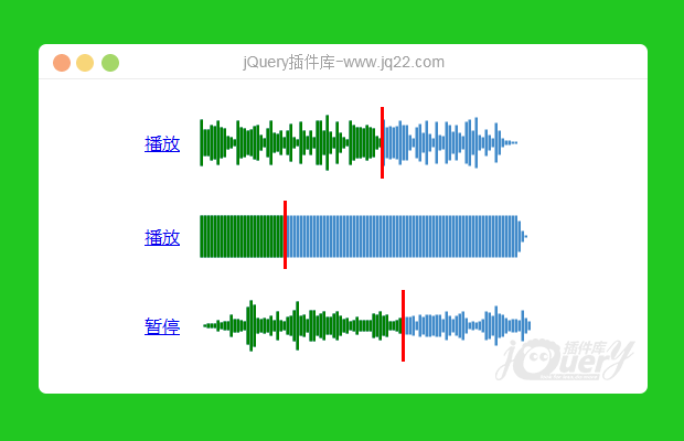 音频可视化插件wavesurfer.js多音频实例