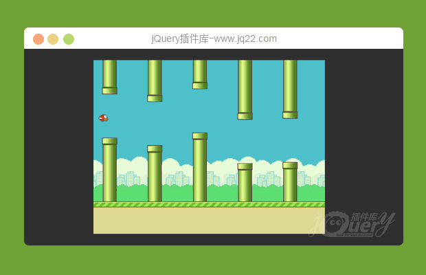 html5小游戏飞翔的小鸟