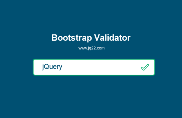 jquery表单验证插件Bootstrap Validator（推荐）