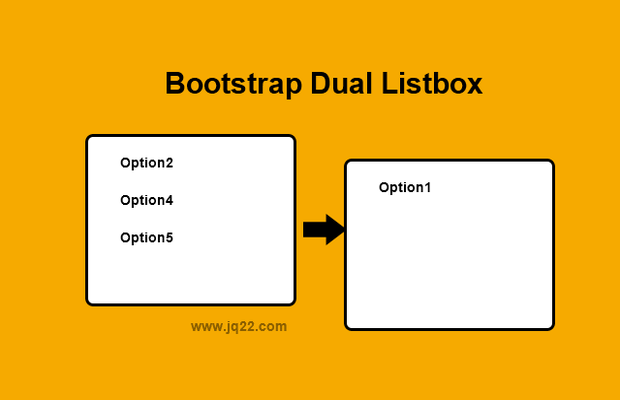 jquery双列表框插件Bootstrap Dual Listbox