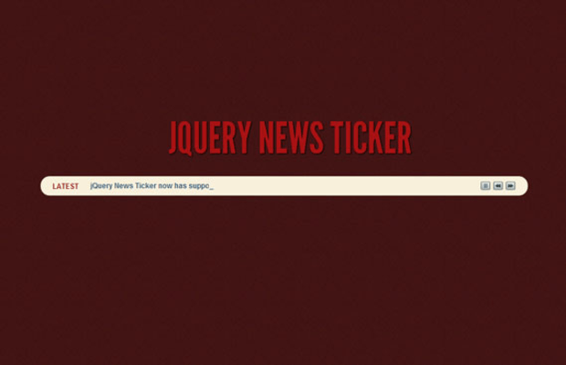 jQuery的新闻播报