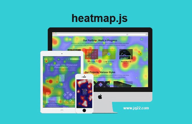 jquery热力图插件heatmap.js 