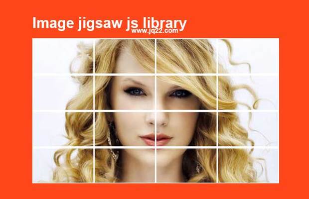 jquery拼图插件Image Jigsaw