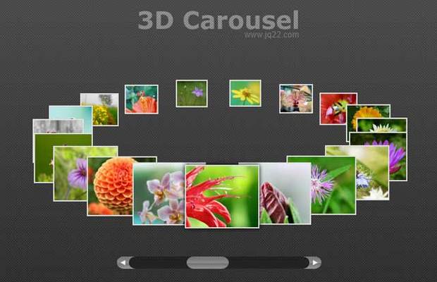 jquery3D旋转幻灯片插件