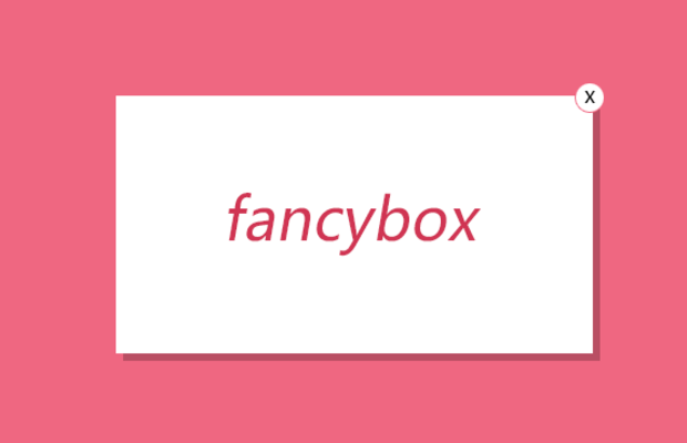 jquery图片播放弹出插件Fancybox
