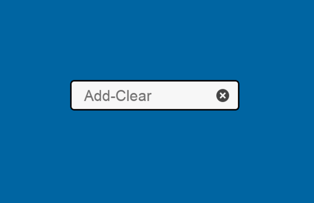 jQuery清除插件Add-Clear