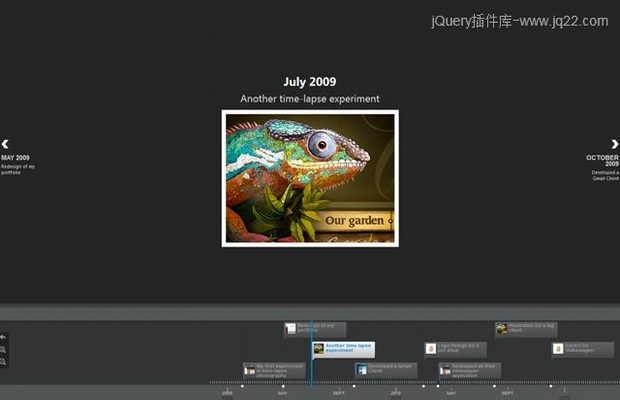 TimelineJS横向时间轴