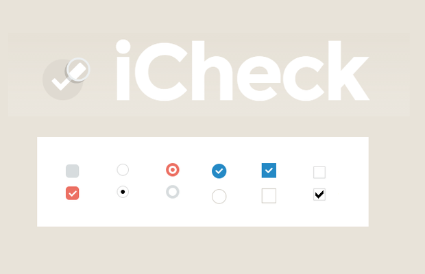 iCheck不一样的checkbok